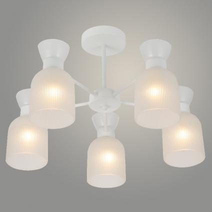 Люстра 07394/5 WT белый 5x40W E14 d530 h330, 24